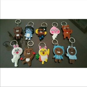 Kakao talk keychains